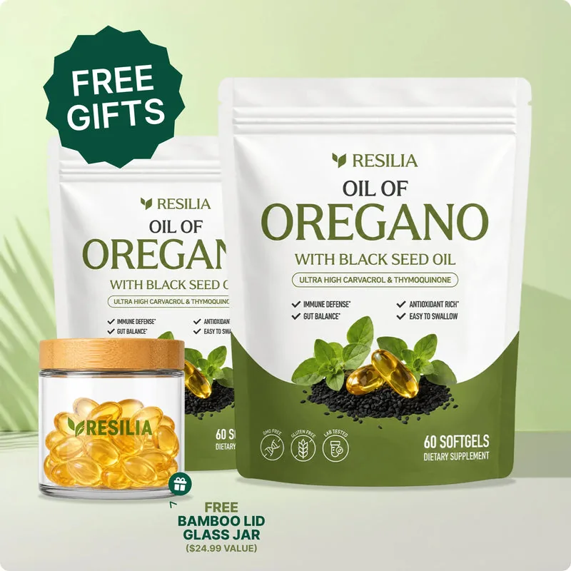 Resilia® Oil Of Oregano Softgels
